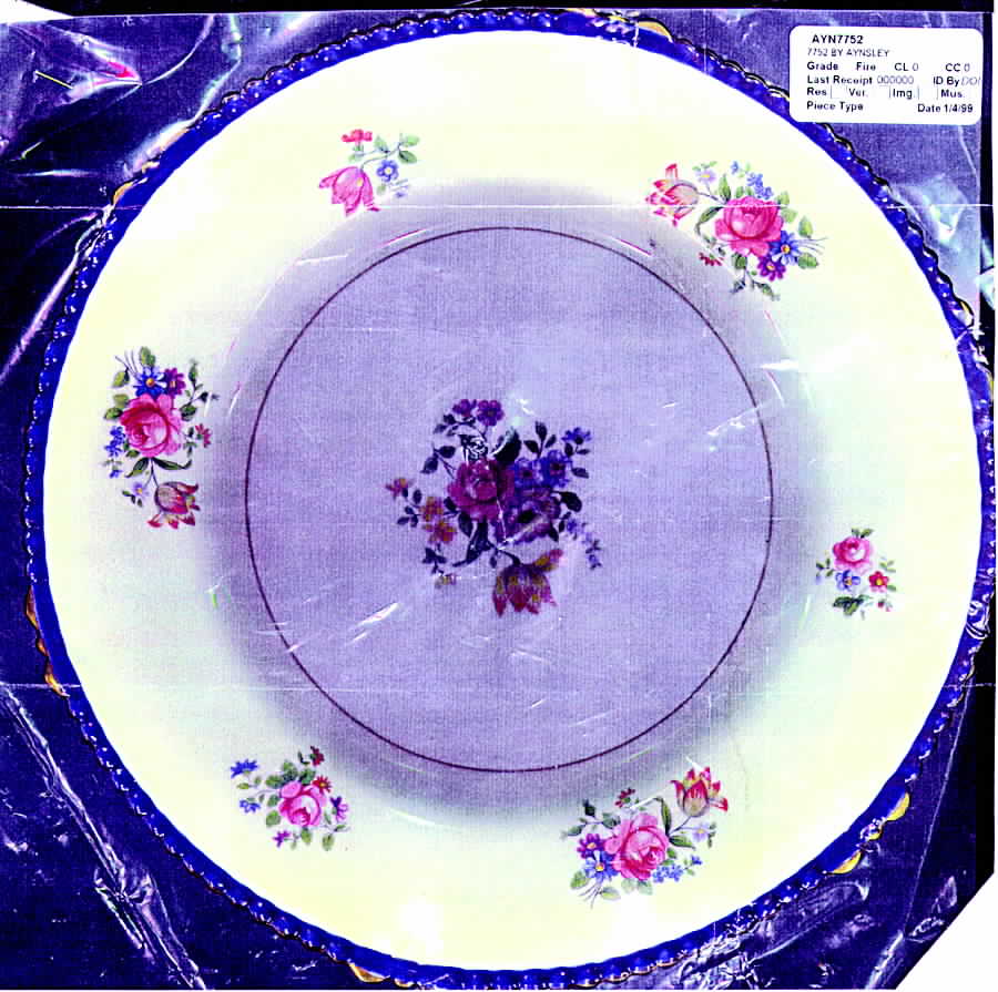 7752 Dinner Plate by John  Aynsley & Sons-1