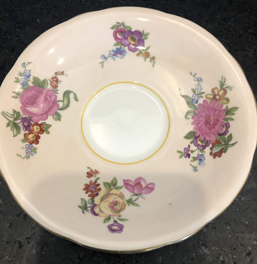 H611 Saucer by John  Aynsley & Sons-1