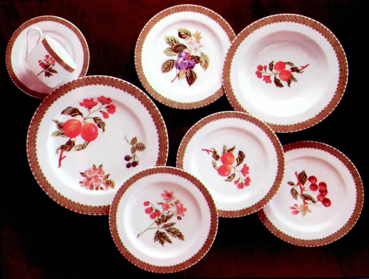 Chelsea Garden Dinner Plate by American Atelier-1