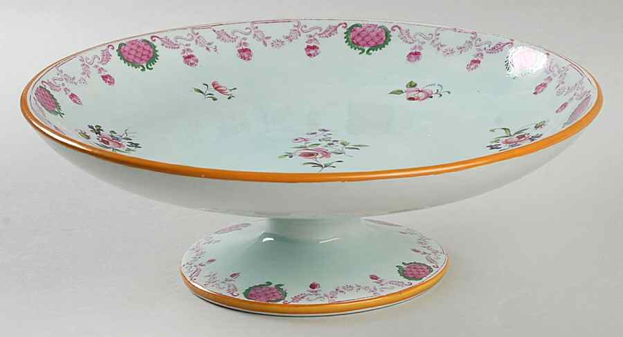 ADA56 Round Compote (Height X Width) by Adams China-1