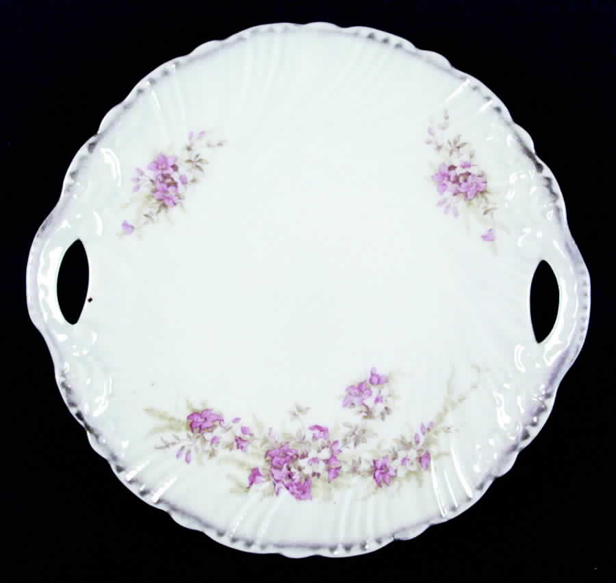 AUS128 Handled Cake Plate by Austria-1