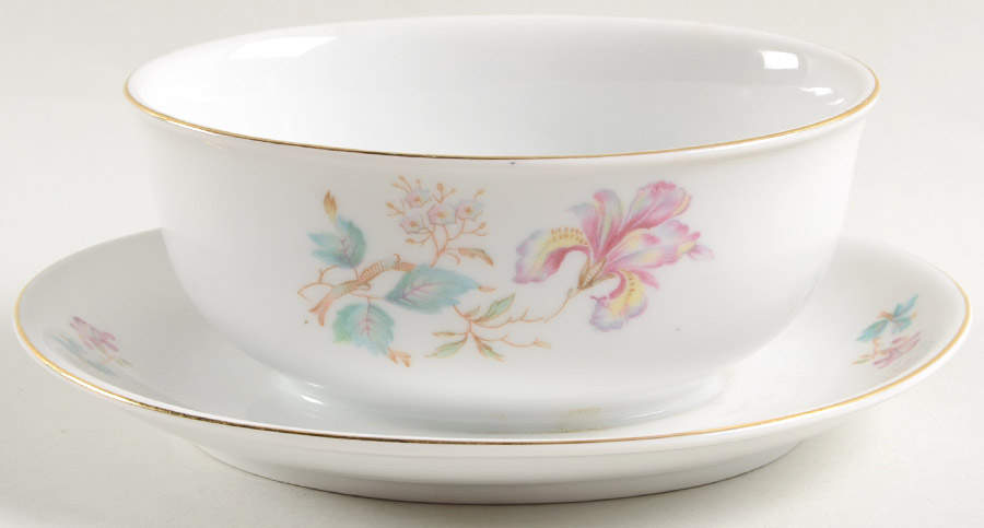 ARZ56 Gravy Boat with Attached Underplate by Arzberg-1