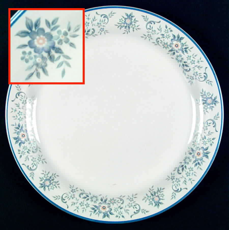 Natalie Dinner Plate by American Royalty-1
