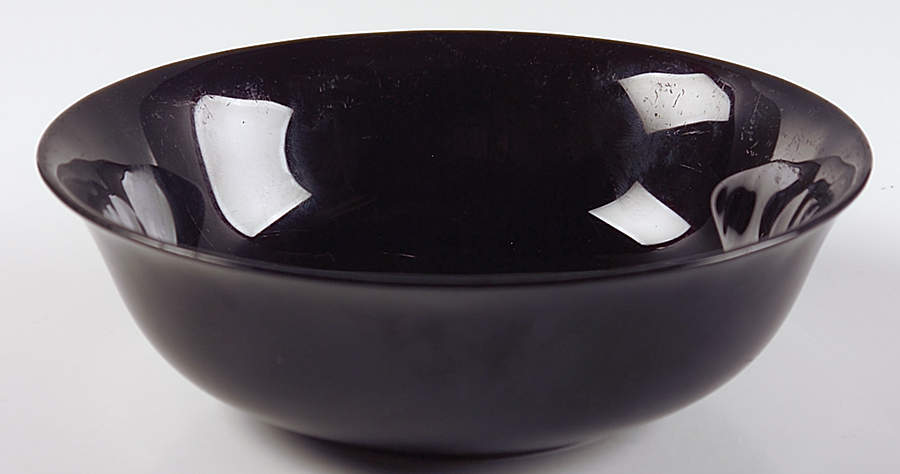 Moonshadow Black Coupe Cereal Bowl by Arcopal-1