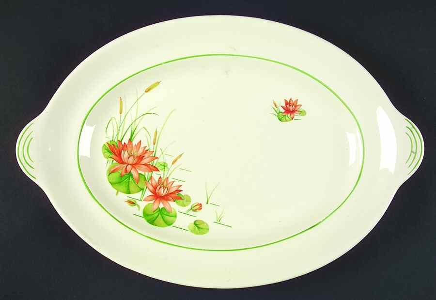 ACC4 14" Oval Serving Platter by Amc China-Germany-1
