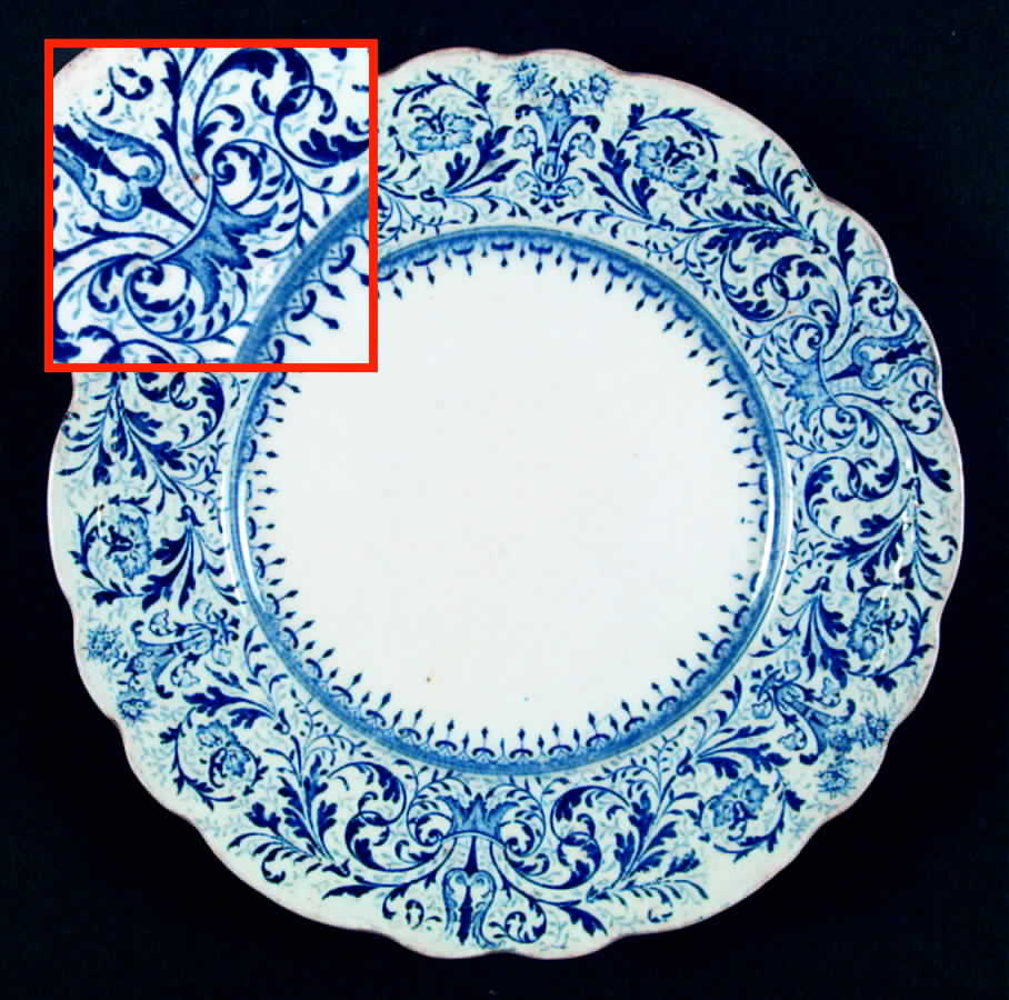 Burmese Dinner Plate by Henry Alcock-1