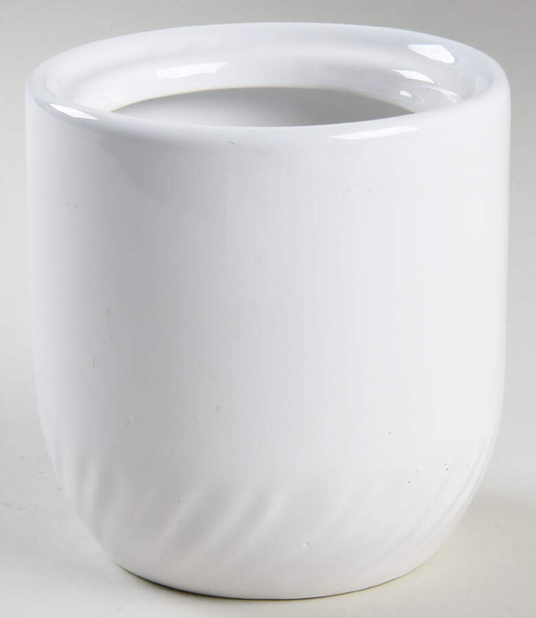White Lid for Medium Canister by Alacarte-1