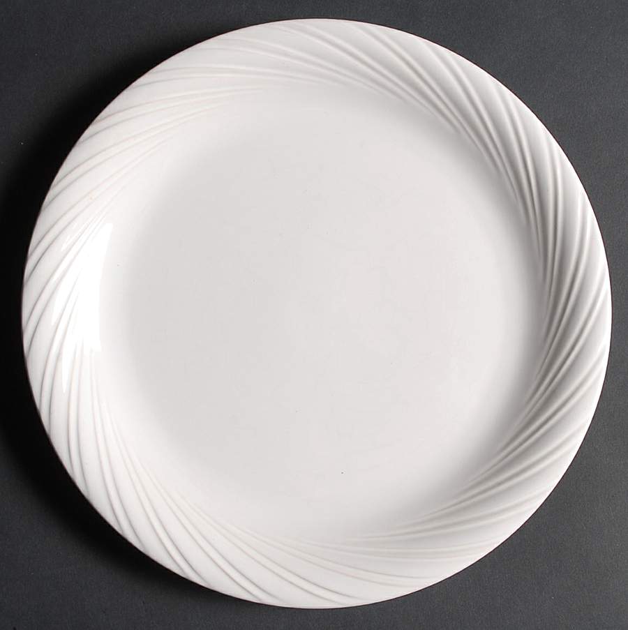 White Dinner Plate by Alacarte-1