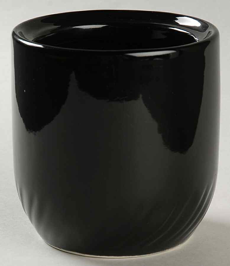 Black Small Canister No Lid by Alacarte-1