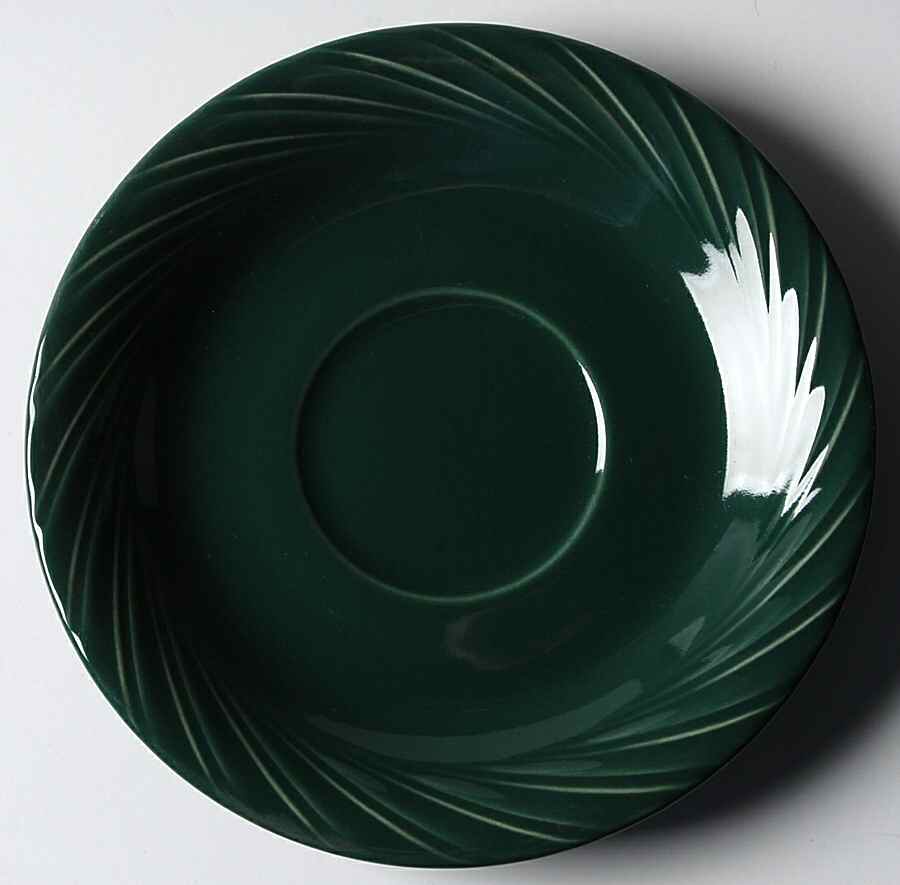 Hunter Green Saucer by Alacarte-1
