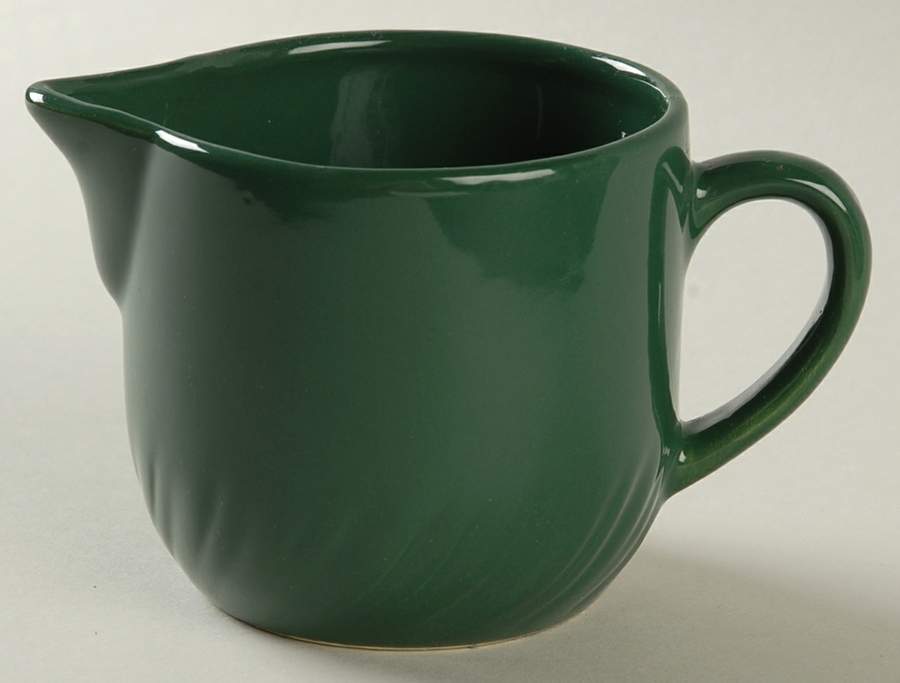 Hunter Green Creamer by Alacarte-1