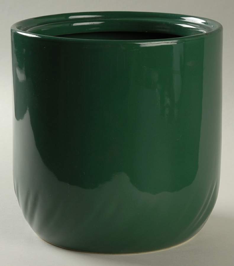 Hunter Green Extra Large Canister No Lid by Alacarte-1