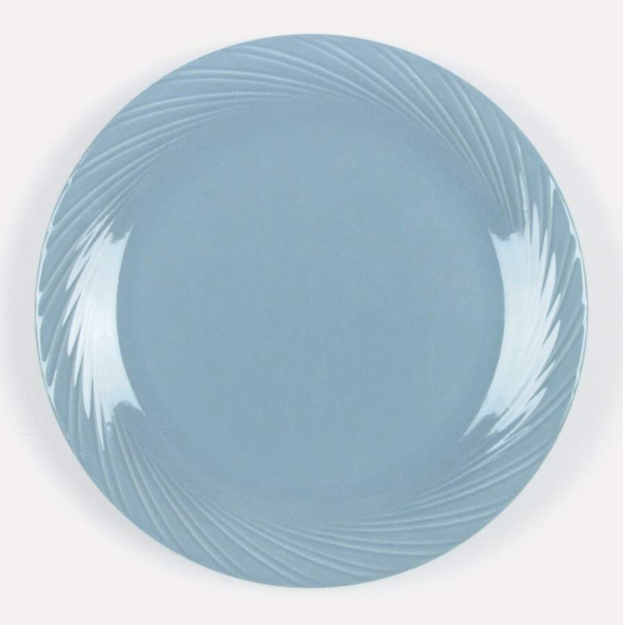 Teal Turquoise Salad Plate by Alacarte-1