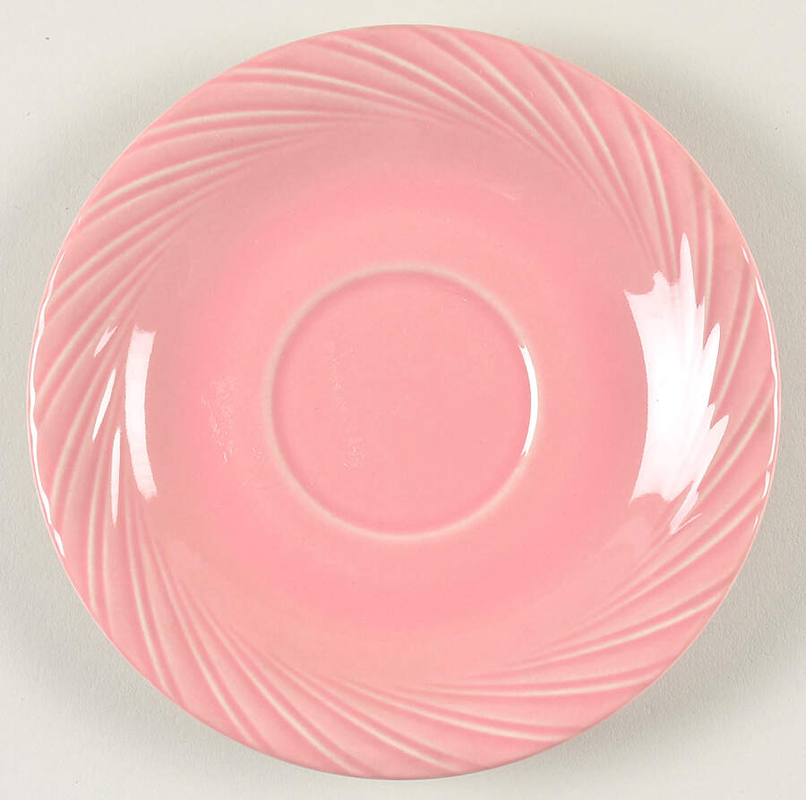 Pink Rose Saucer by Alacarte-1