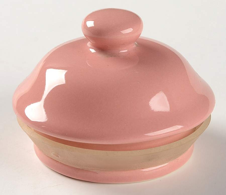 Pink Rose Lid for Small Canister by Alacarte-1