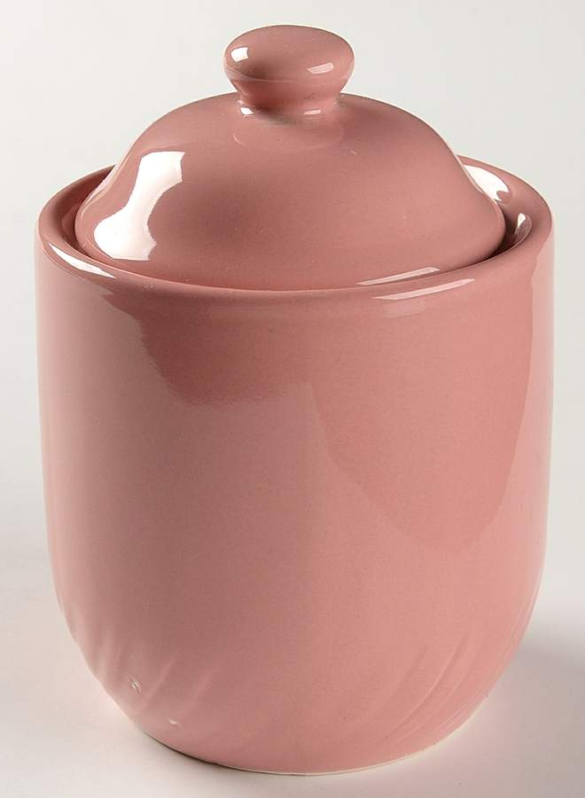 Pink Rose Small Canister & Lid by Alacarte-1