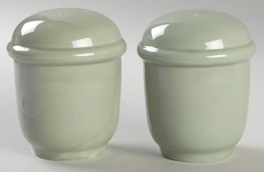 Willow Green Salt & Pepper Set by Alacarte-1