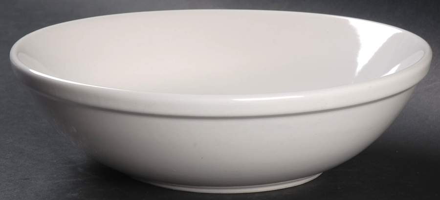 White 8" Individual Pasta Bowl by Alacarte-1