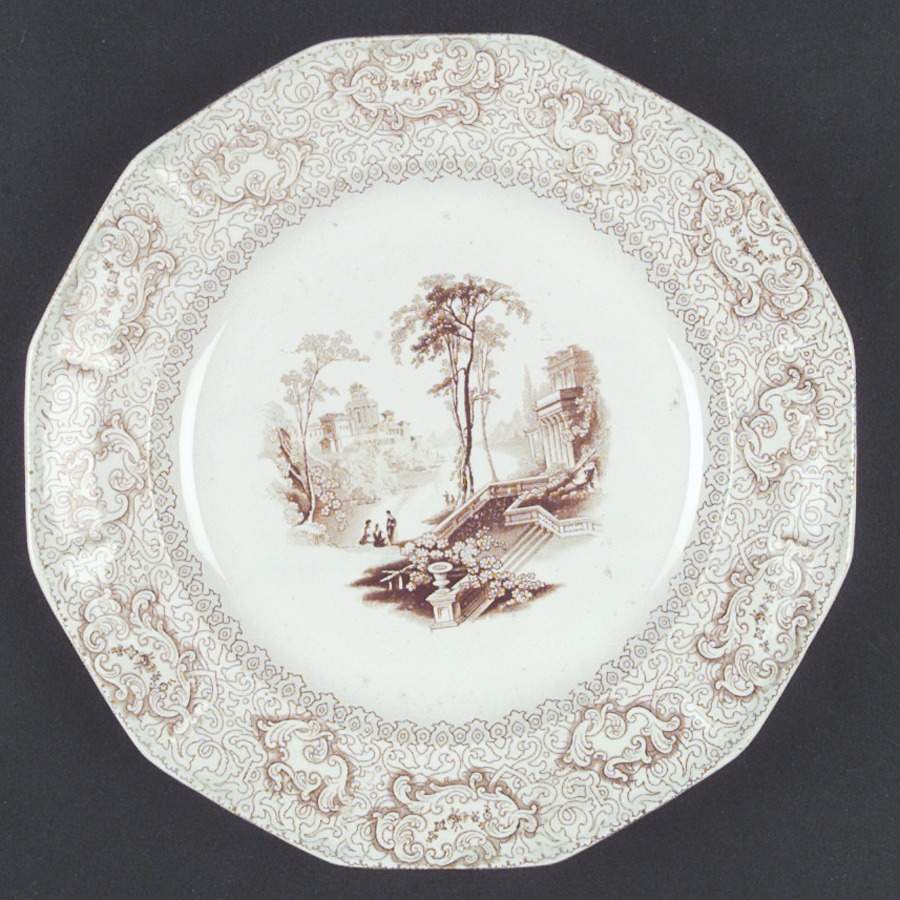 Maryland Dinner Plate by Samuel Alcock-1