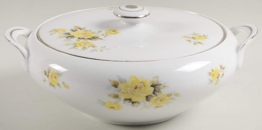 Gloria Round Covered Vegetable by Adline-1