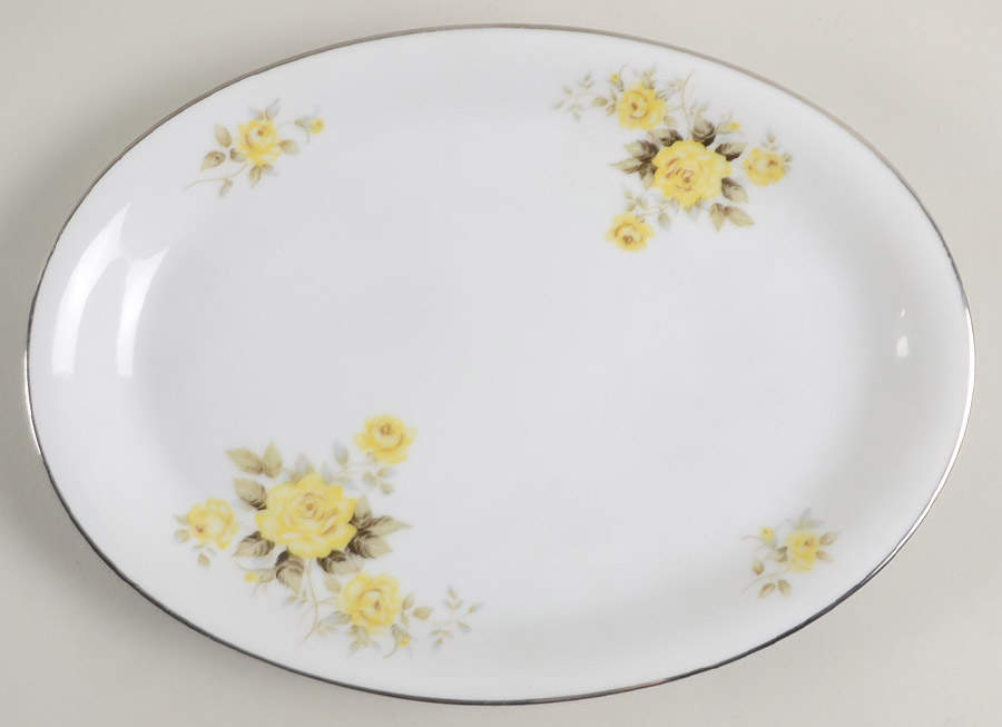 Gloria 12" Oval Serving Platter by Adline-1