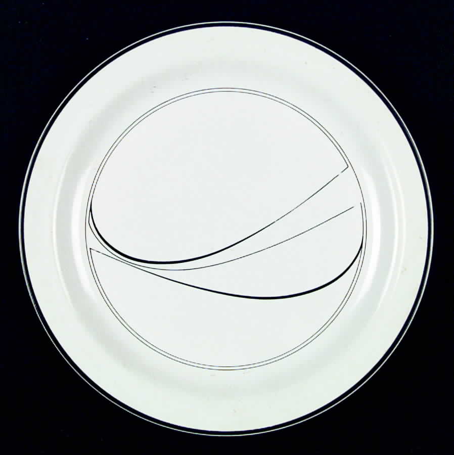 Tuxedo Dinner Plate by Anchor Hocking-1