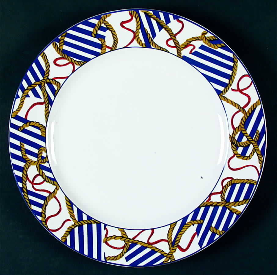 Anchor Dinner Plate by American Atelier-1