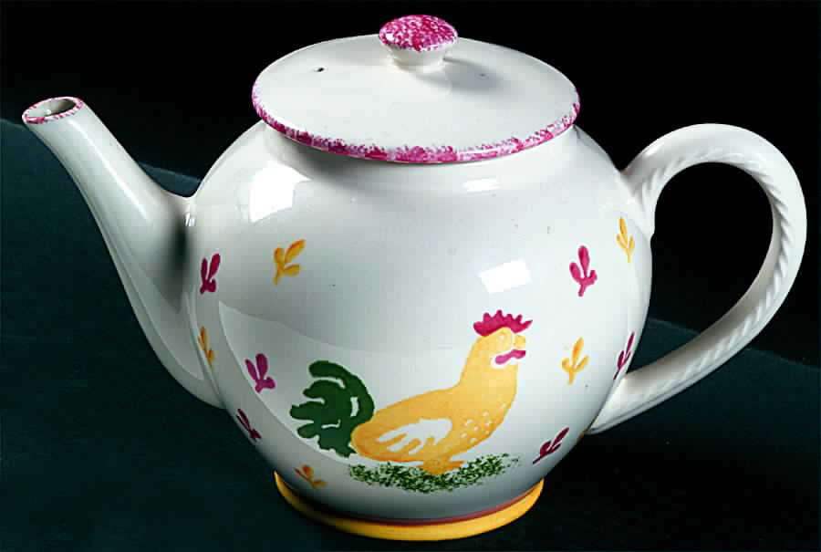 Hens Teapot & Lid by Laura Ashley-1
