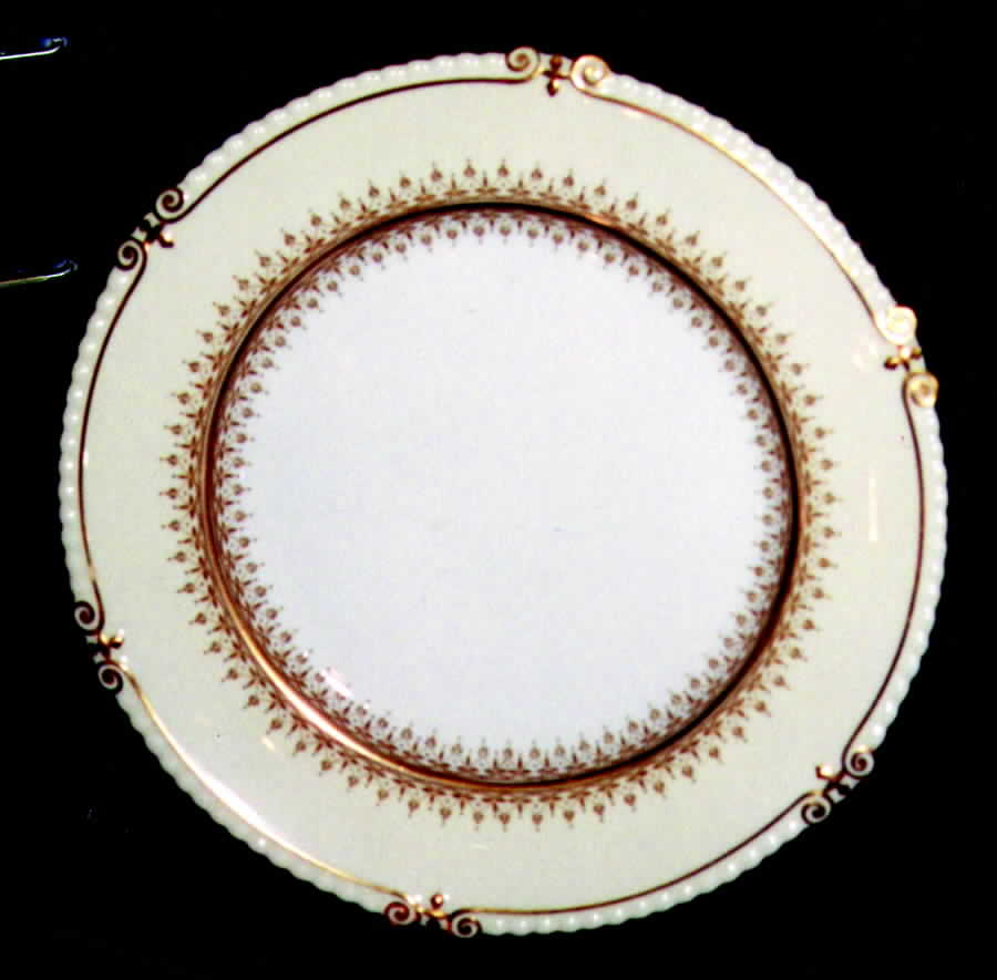 AYN43 Dinner Plate by John  Aynsley & Sons-1