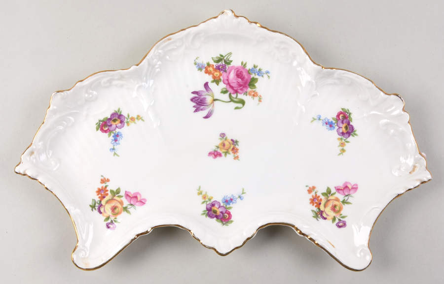 C1198 12" Fan Tray by John  Aynsley & Sons-1
