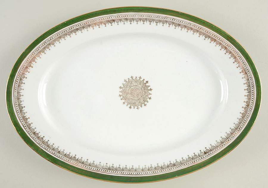 AUS147 14" Oval Serving Platter by Austria-1