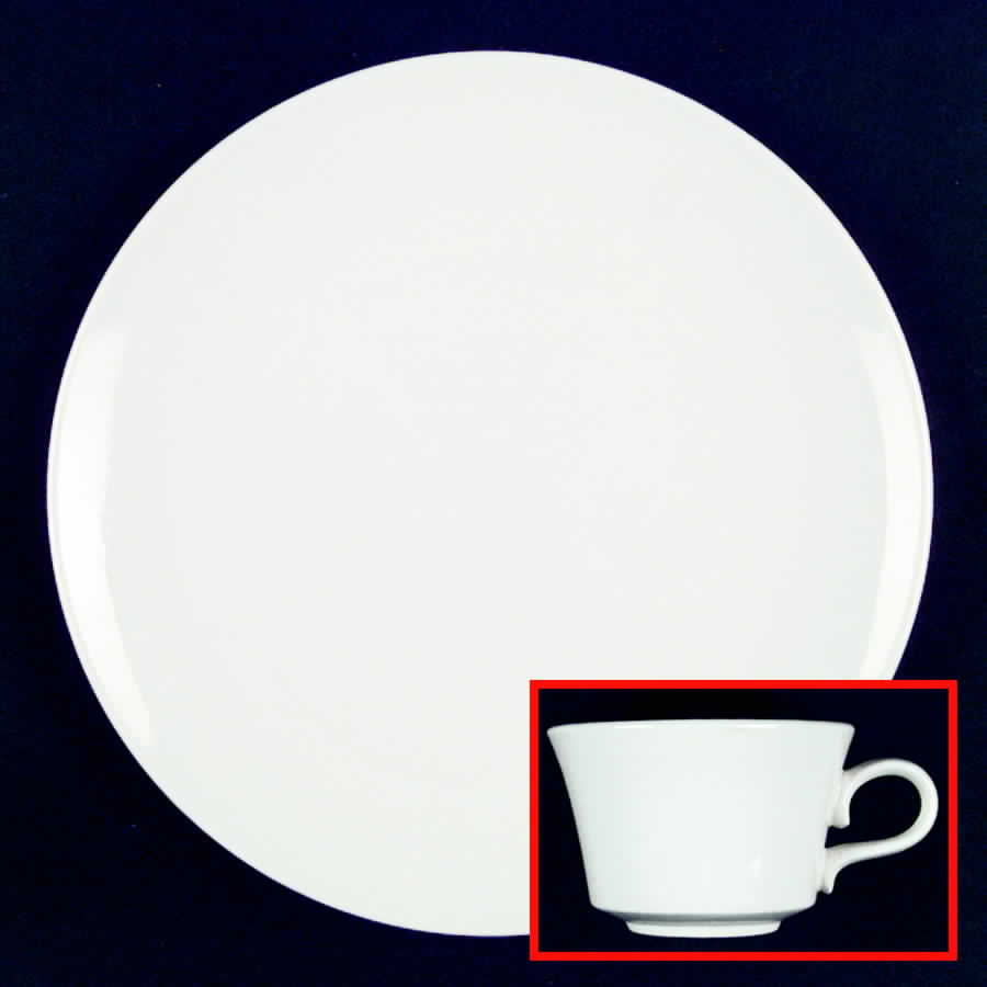 Creative White Dinner Plate by Anchor Hocking-1