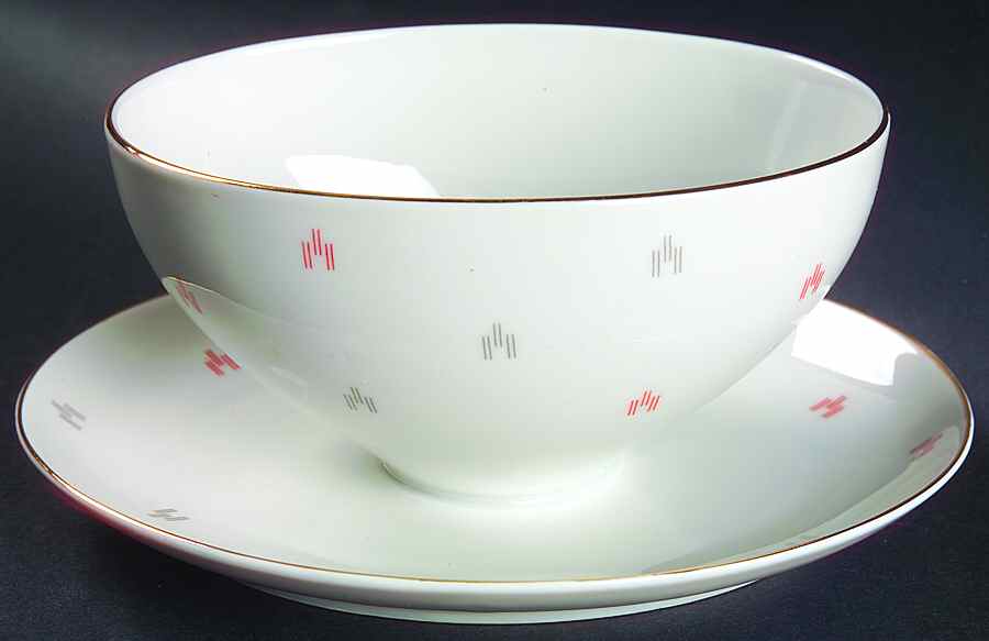 ARZ59 Gravy Boat with Attached Underplate by Arzberg-1