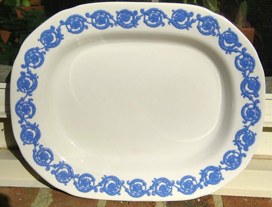ADA63 13" Oval Serving Platter by Adams China-1