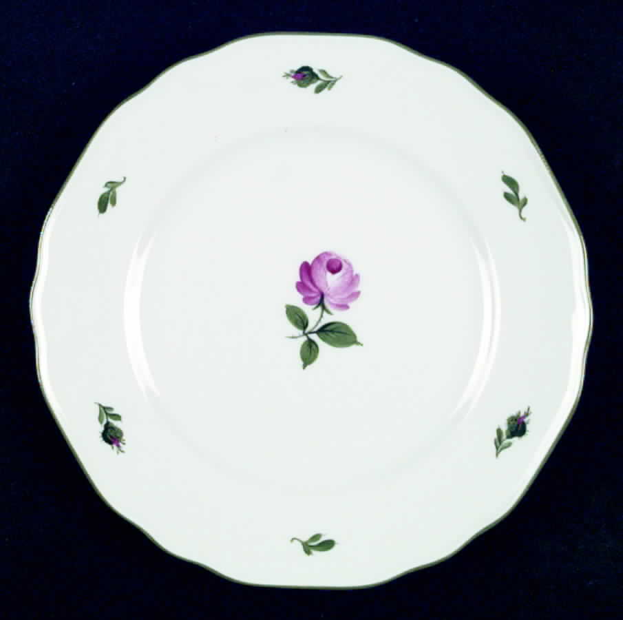 Vienna Rose Salad Plate by Wiener Porzellan-1