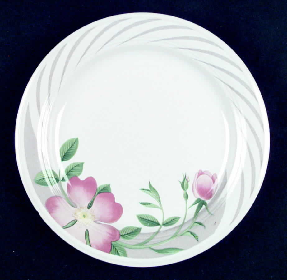 Naomi Rose Salad Plate by Anchor Hocking-1