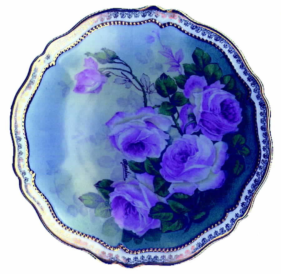 Debutante Salad Plate by Austria-1