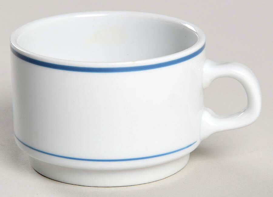 ALF5 Flat Cup by Alfoldi Porcelin-1