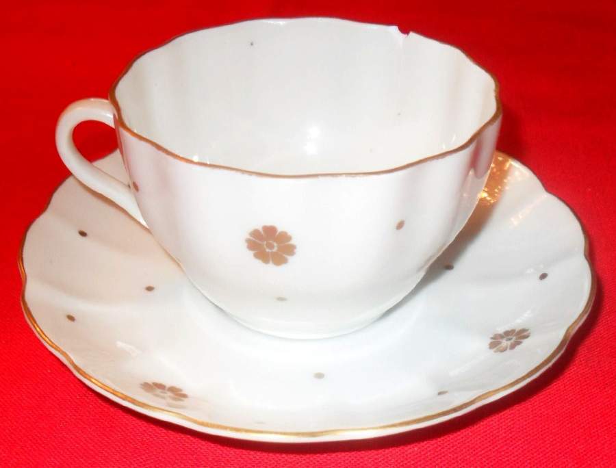 ARA59 Flat Cup & Saucer Set by Arabia of Finland-1