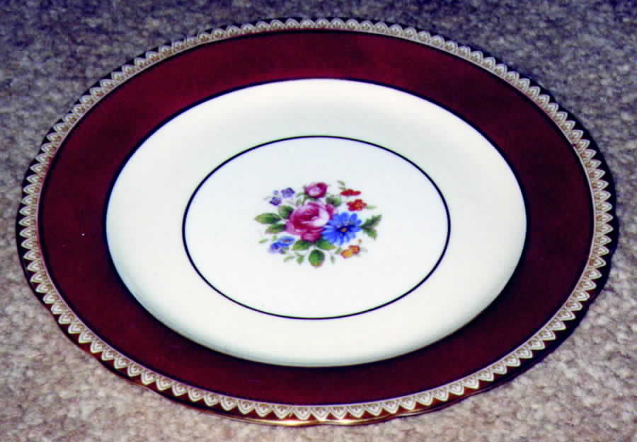 B3665 Dinner Plate by John  Aynsley & Sons-1