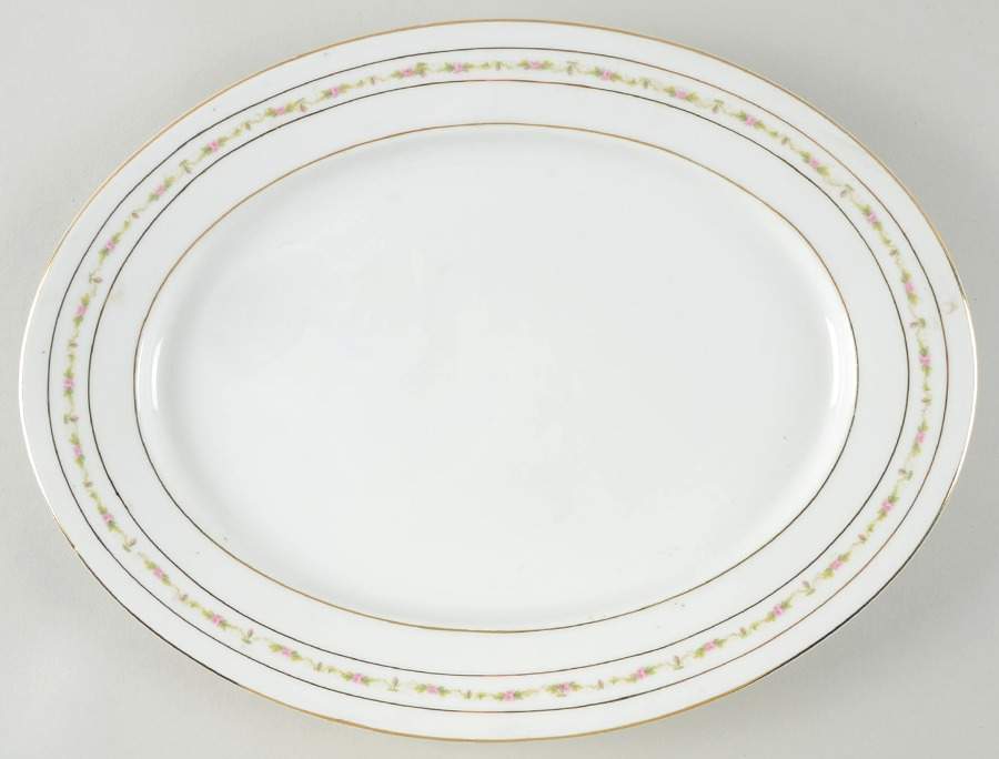 9989 14" Oval Serving Platter by Altrohlau-1
