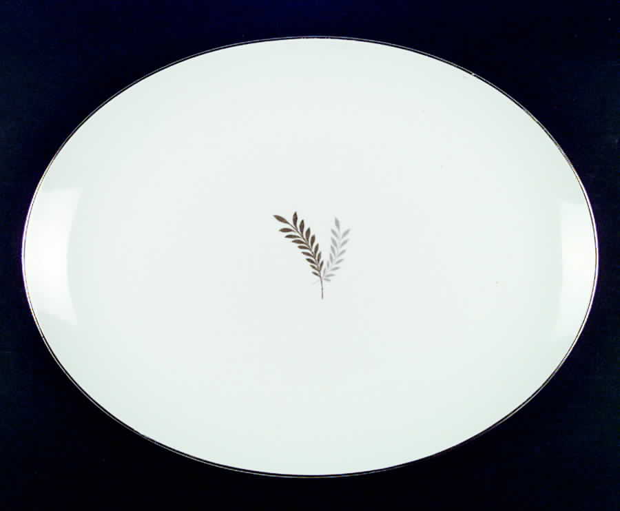Duet 16" Oval Serving Platter by ACI-1