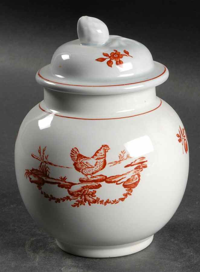 Chantecler Sugar Bowl & Lid by Adams China-1