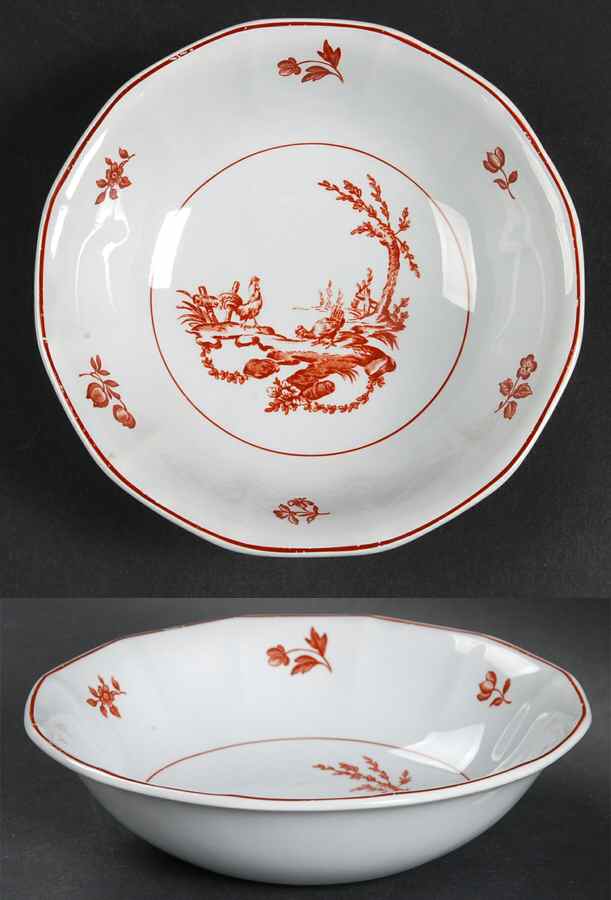 Chantecler Coupe Cereal Bowl by Adams China-1