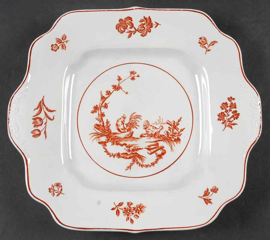 Chantecler Square Handled Cake Plate by Adams China-1