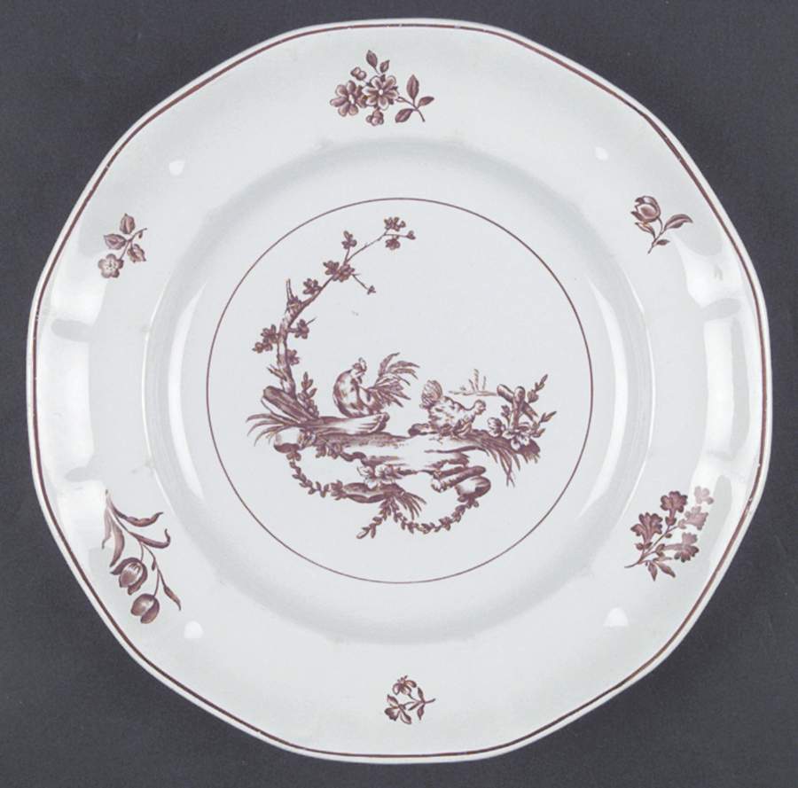 Chantecler Luncheon Plate by Adams China-1