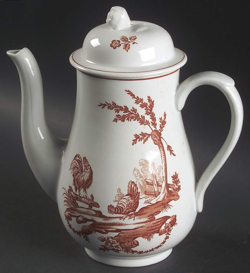Chantecler Coffee Pot & Lid by Adams China-1