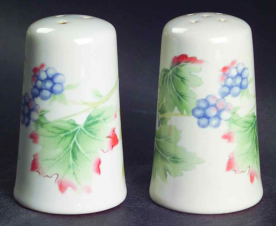 Country Fruit Salt & Pepper Set by Avon-1