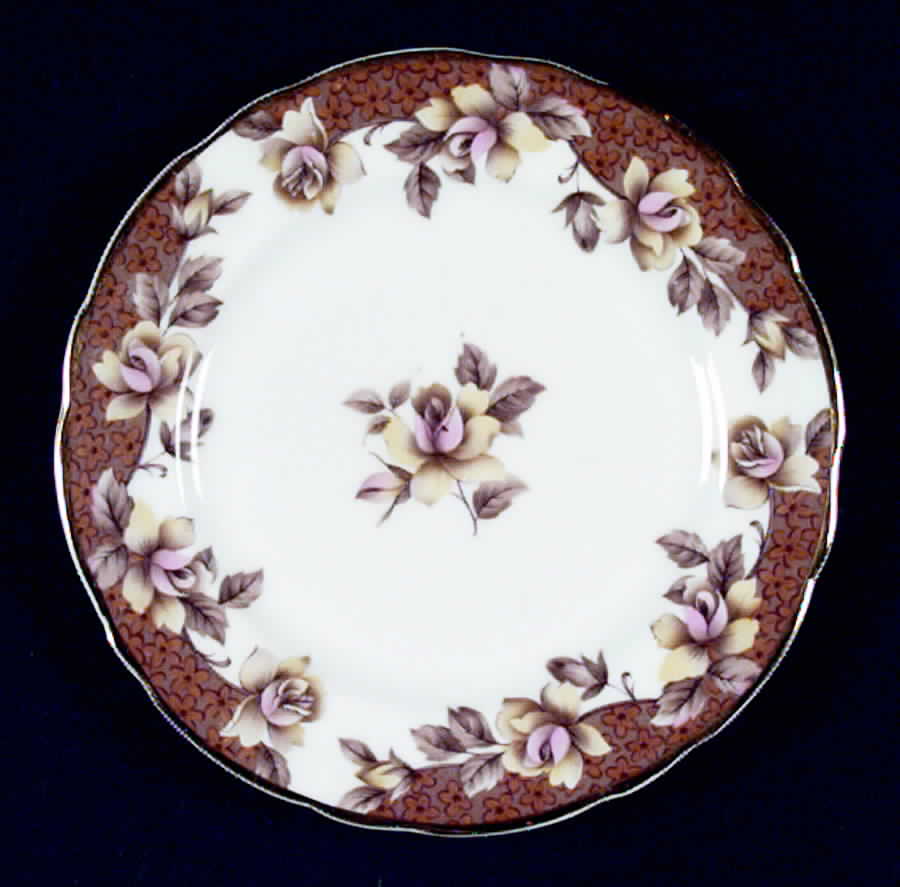 Elegance Brown Bread & Butter Plate by Arklow-1
