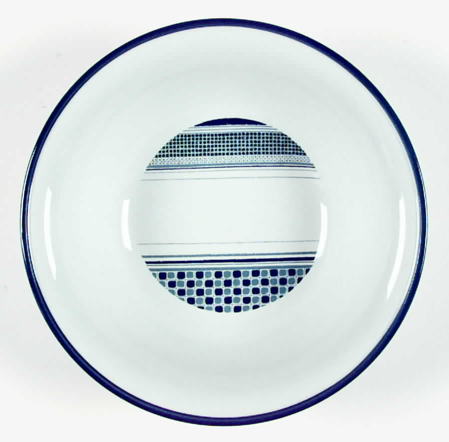 Domino 9" Round Vegetable Bowl by Arklow-1